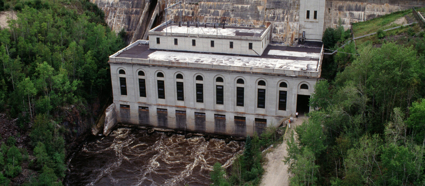 Smoky Falls Generating Station on the Lower Mattagami River.